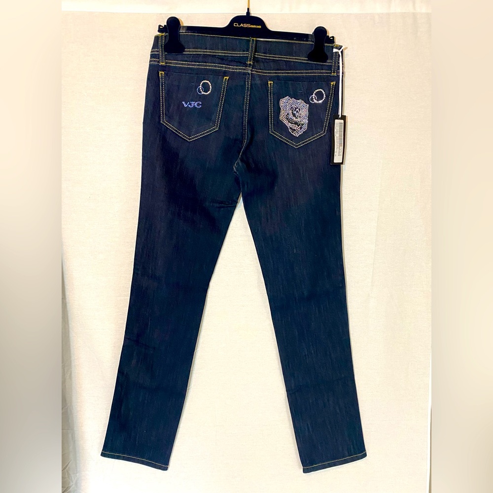 VERSACE - dark straight leg denim